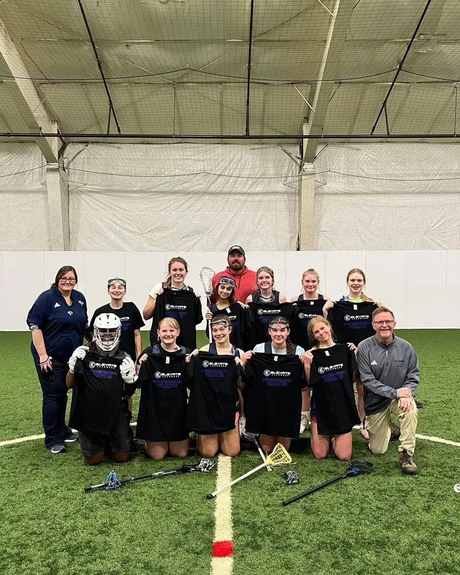 The KC Elevate high school girls winter league teams gathered indoors at All-American